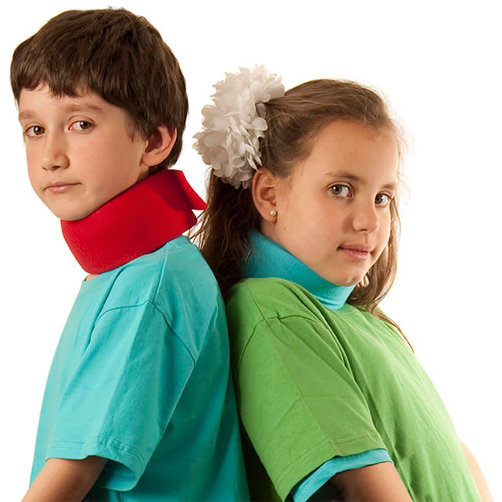 Collar Cervical Blando Naranjo 4-6-Blunding-0