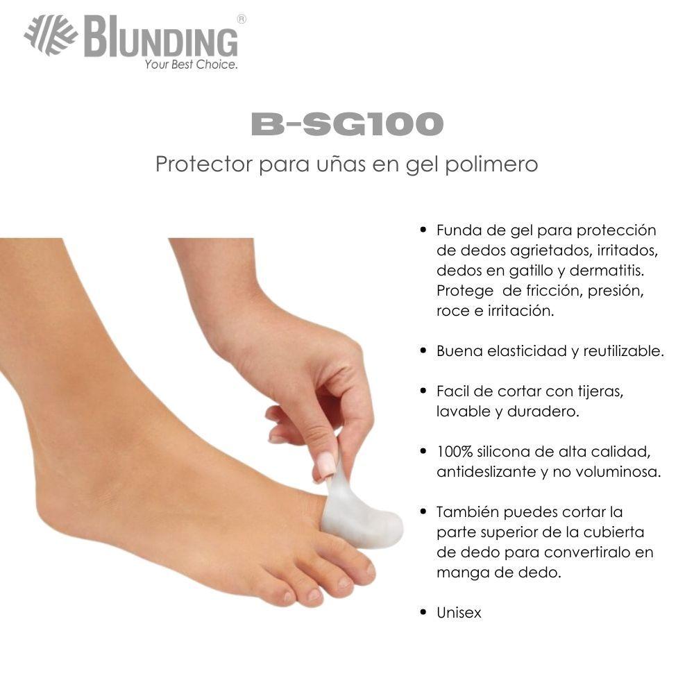 Protector Para Uñas En Gel Polímero-Talla M-Blunding-1