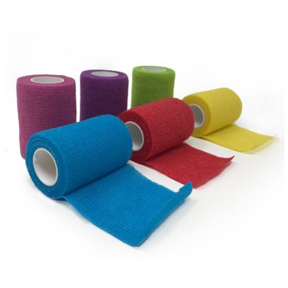 Venda Cohesiva 7.5 Cms X 4.5 Mts Amarillo-Blunding-0