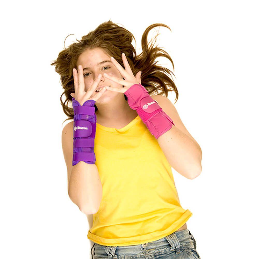 Muñequera Inmovilizadora Gris Izq 12-14-Blunding-0