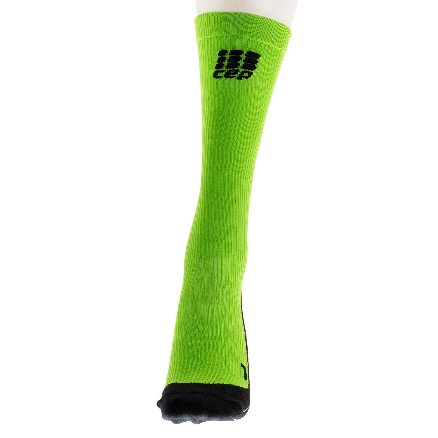 Calcetín de compresión atlético de mujer-Talla III-Verde-2
