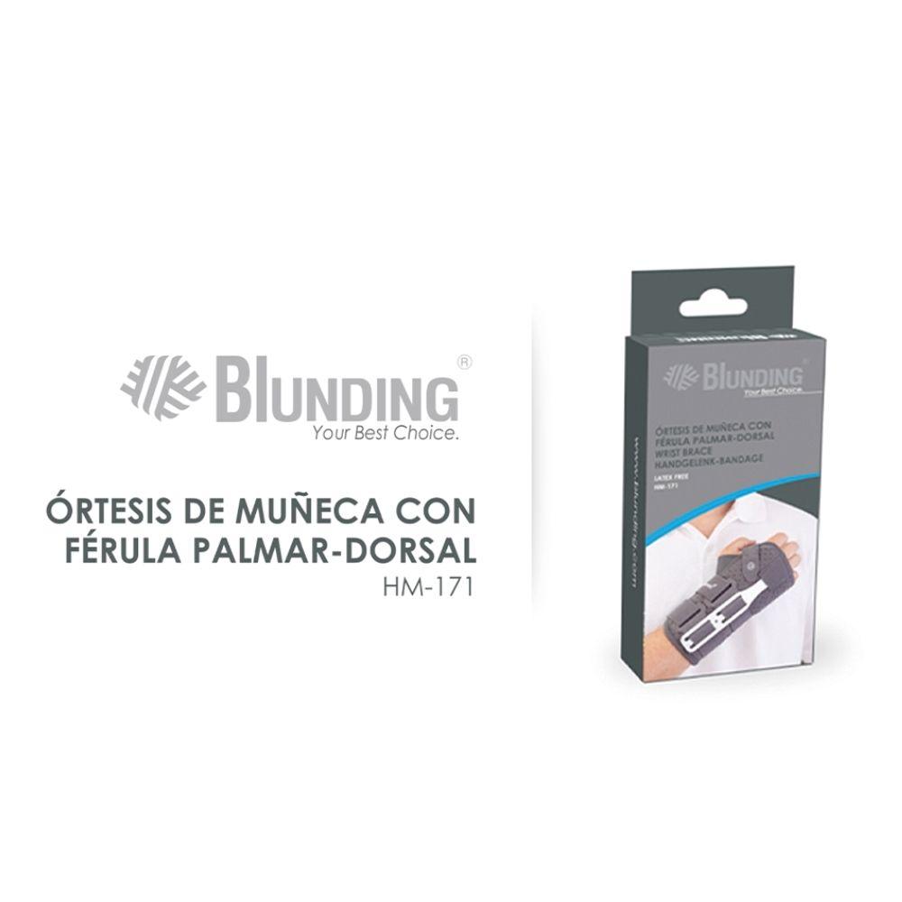 Ortesis de muñeca con férula palmar-dorsal-4