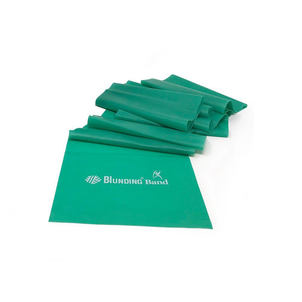 Banda Elástica para Ejercicio (sachet 1,5 Mts) - Blunding color Verde-2