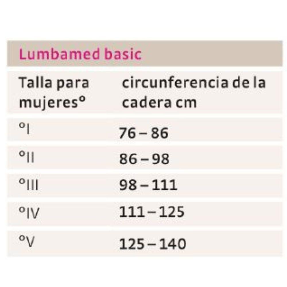 Faja Lumbar Lumbamed Basic para mujer Talla IV-Blunding-1