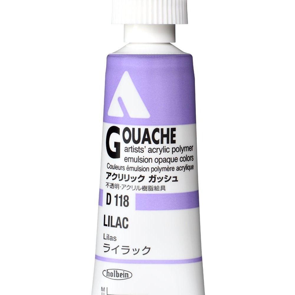 Holbein Acryla Gouache 20ml D118 Lilac-2