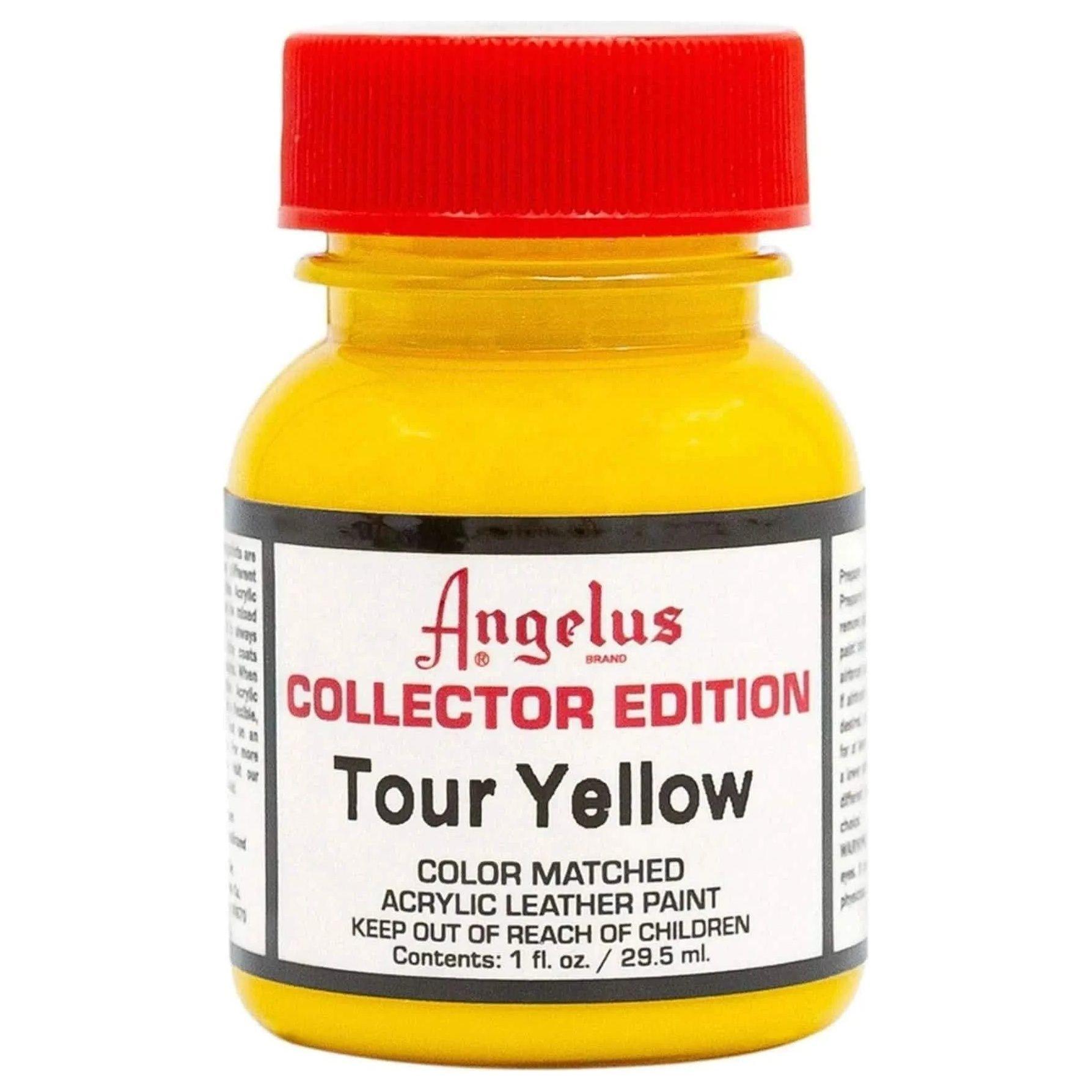 Pintura Cuero Angelus Collector Edition 1 oz 343 Tour Yellow-4