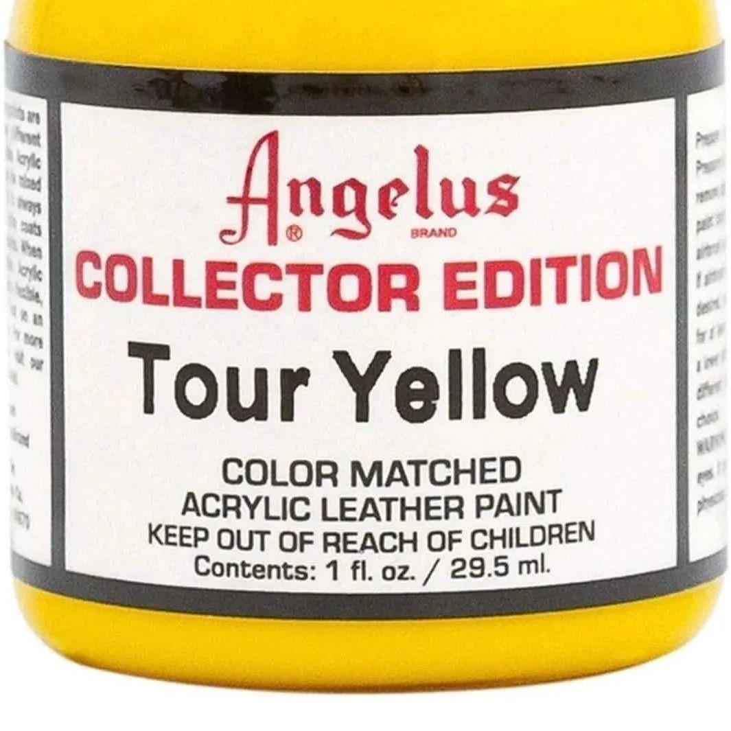 Pintura Cuero Angelus Collector Edition 1 oz 343 Tour Yellow-6