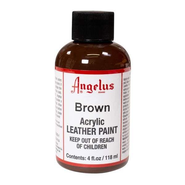 Pintura Cuero Angelus 4 onzas 014 Brown-0