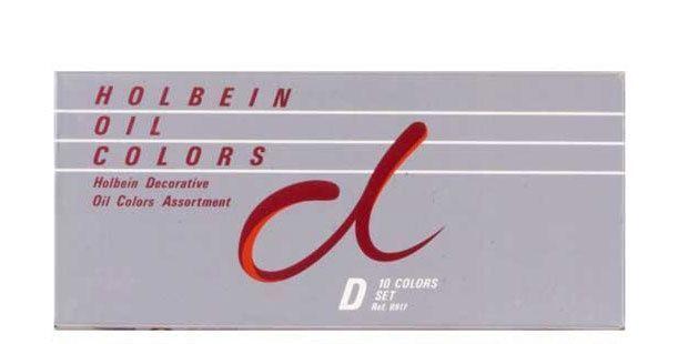 Óleo Profesional Holbein Set 10 Tubos (Set D) B917-3