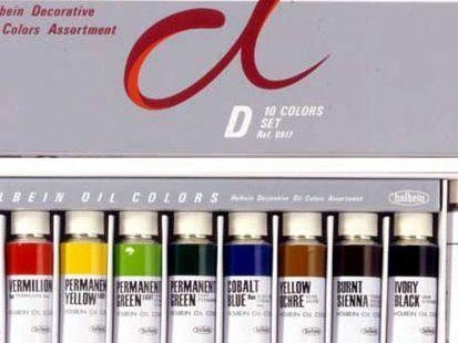 Óleo Profesional Holbein Set 10 Tubos (Set D) B917-4