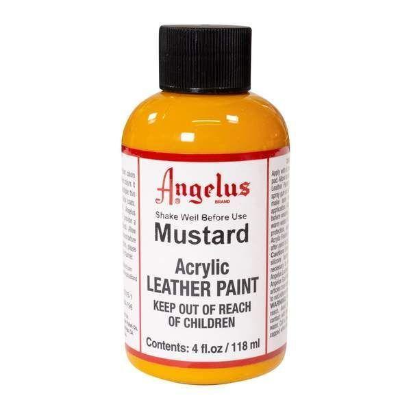 Pintura Cuero Angelus 4 onzas 196 Mustard-4
