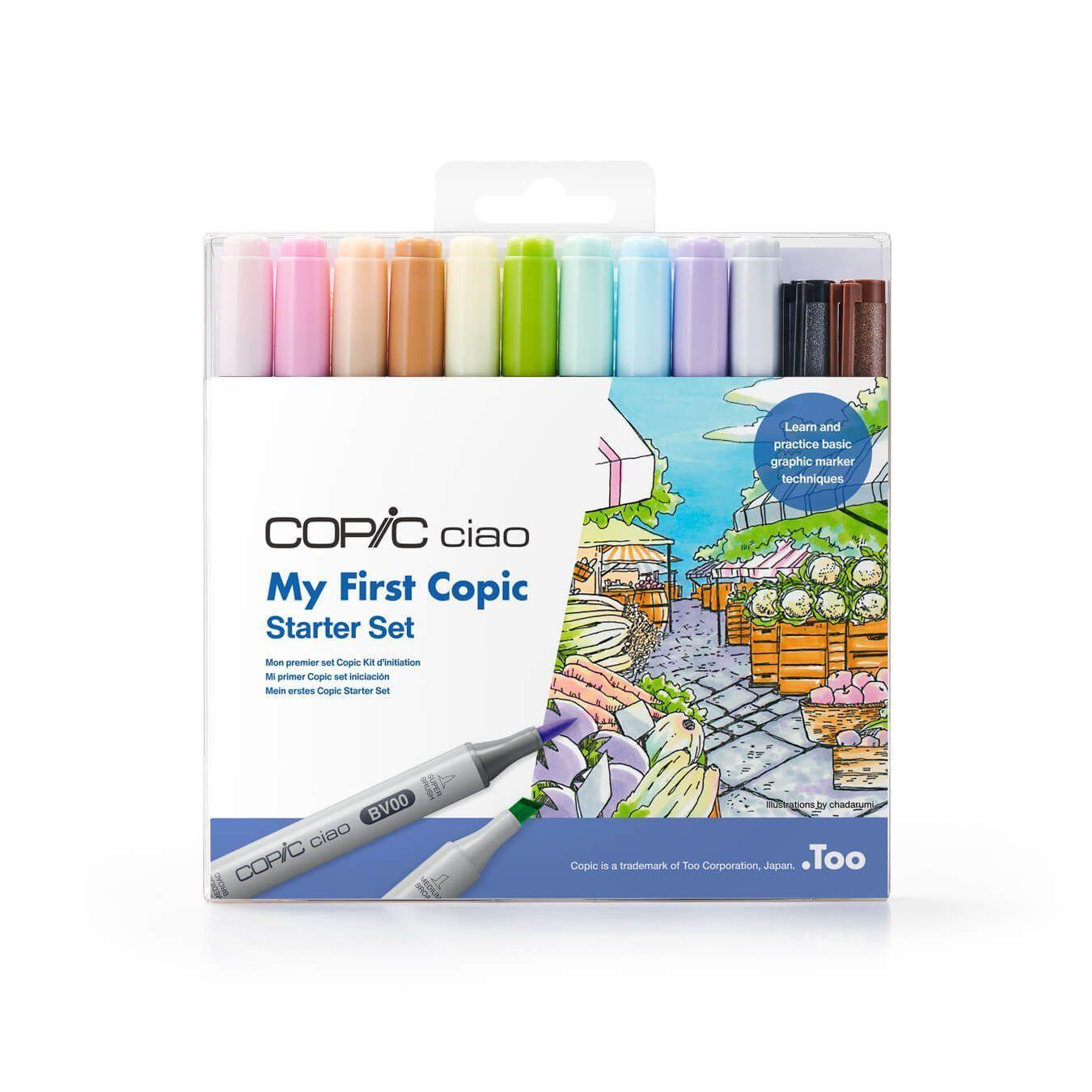 Marcadores Copic Ciao My First Copic Starter Set-0