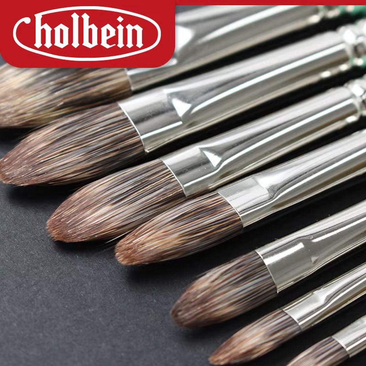 Pincel Plano Holbein #8 Series H-F Badger 102009-1