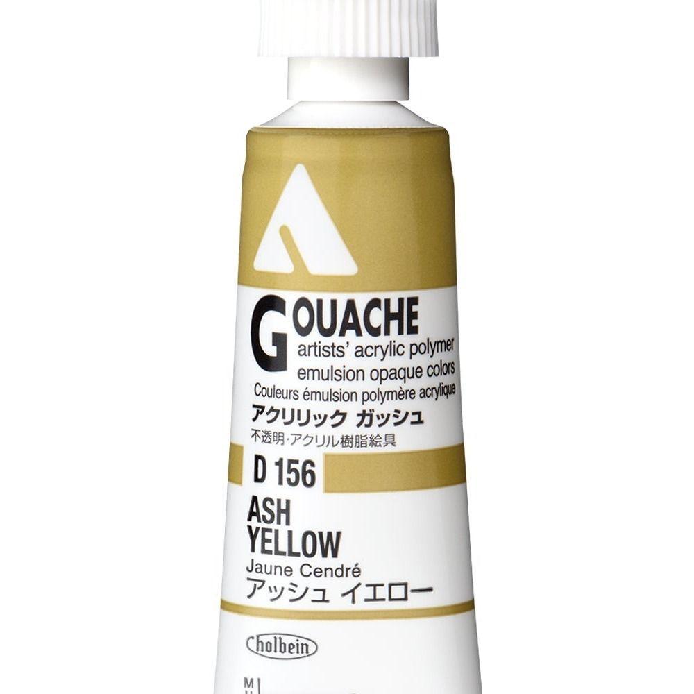 Holbein Acryla Gouache 20ml D156 Ash Yellow-2