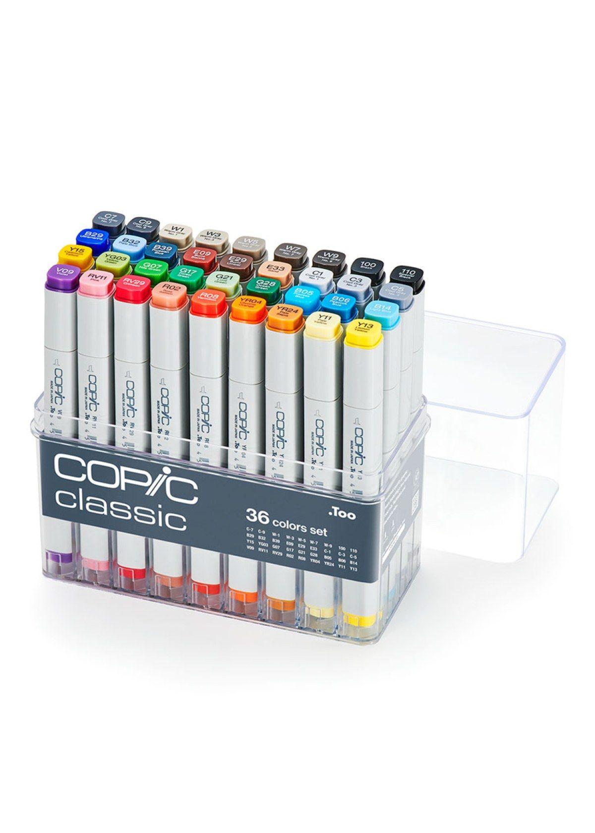 Marcadores Copic Classic Profesionales Set 36 Colores-0