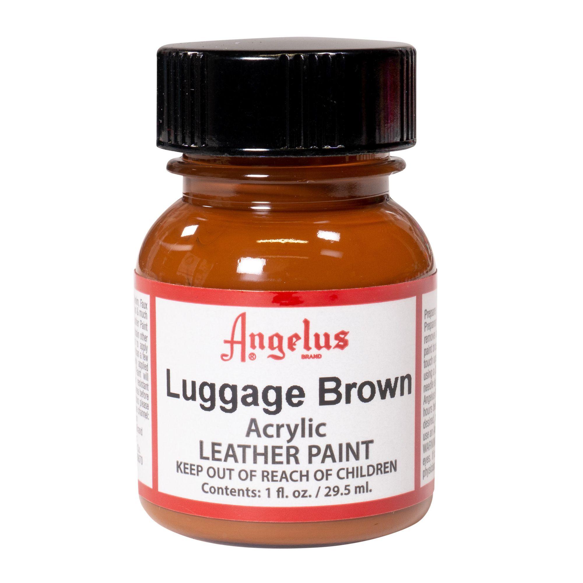 Pintura Cuero Angelus 1 oz Luggage Brown-0