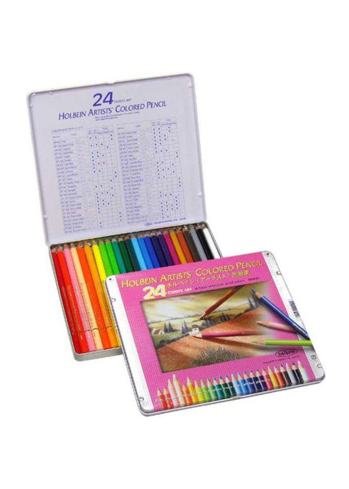 Lápices de Colores Holbein 24 Colores Set OP920-0