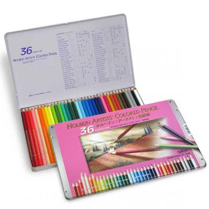Lápices de Colores Holbein 36 Colores Set OP930-0