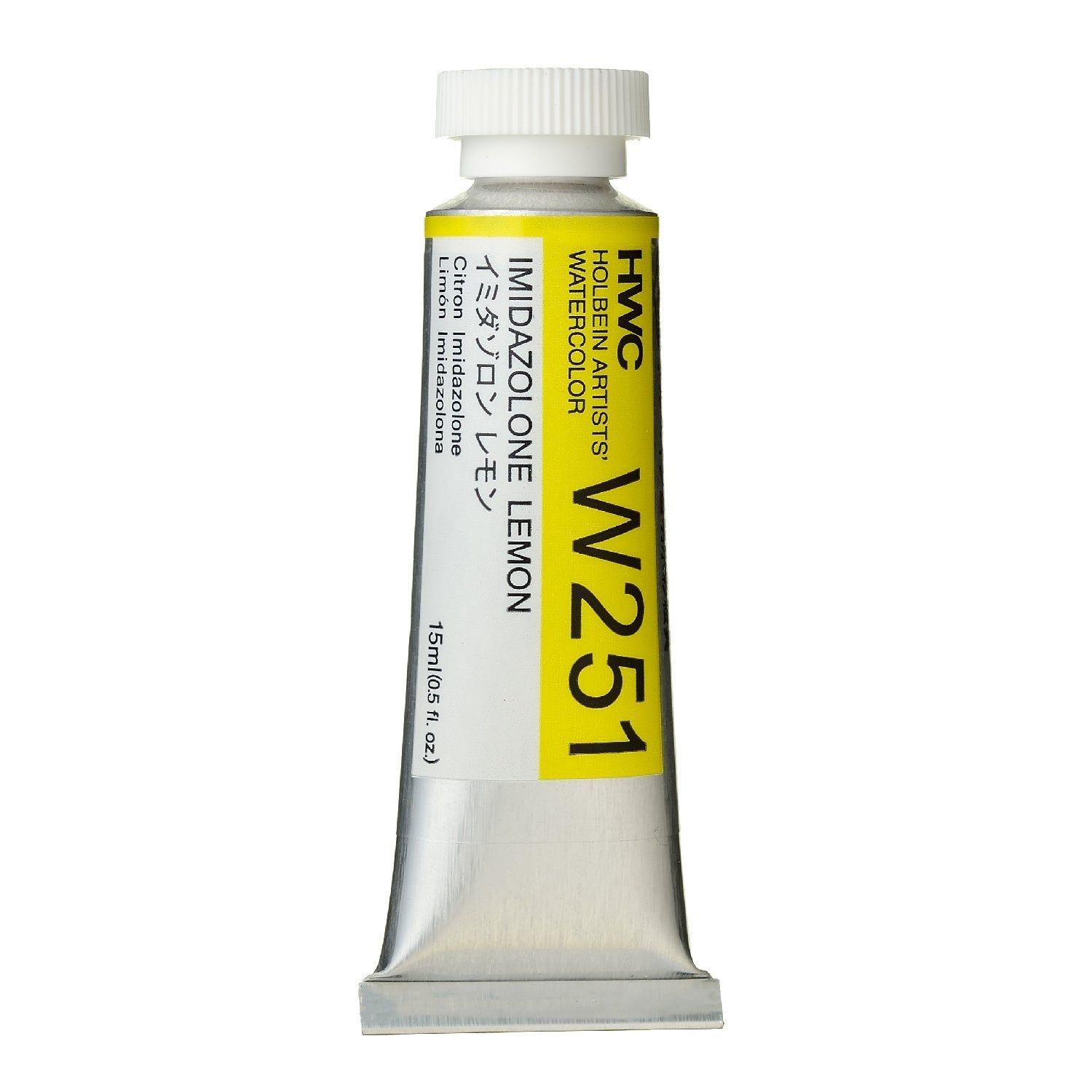 Acuarela Profesional Holbein HWC 15ml W251 Imidazolone Lemon-0