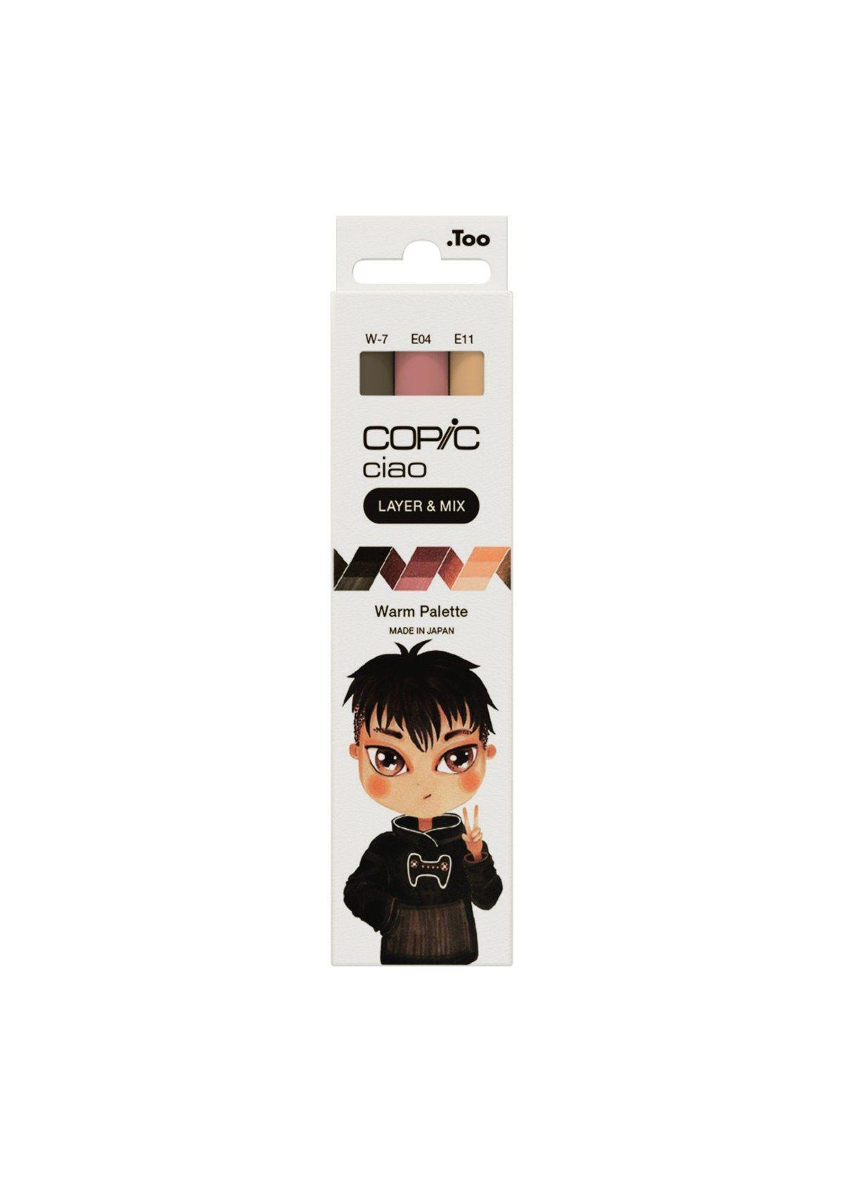 Copic Ciao Layer & Mix: MANGA Warm Palette (3 un.)-0