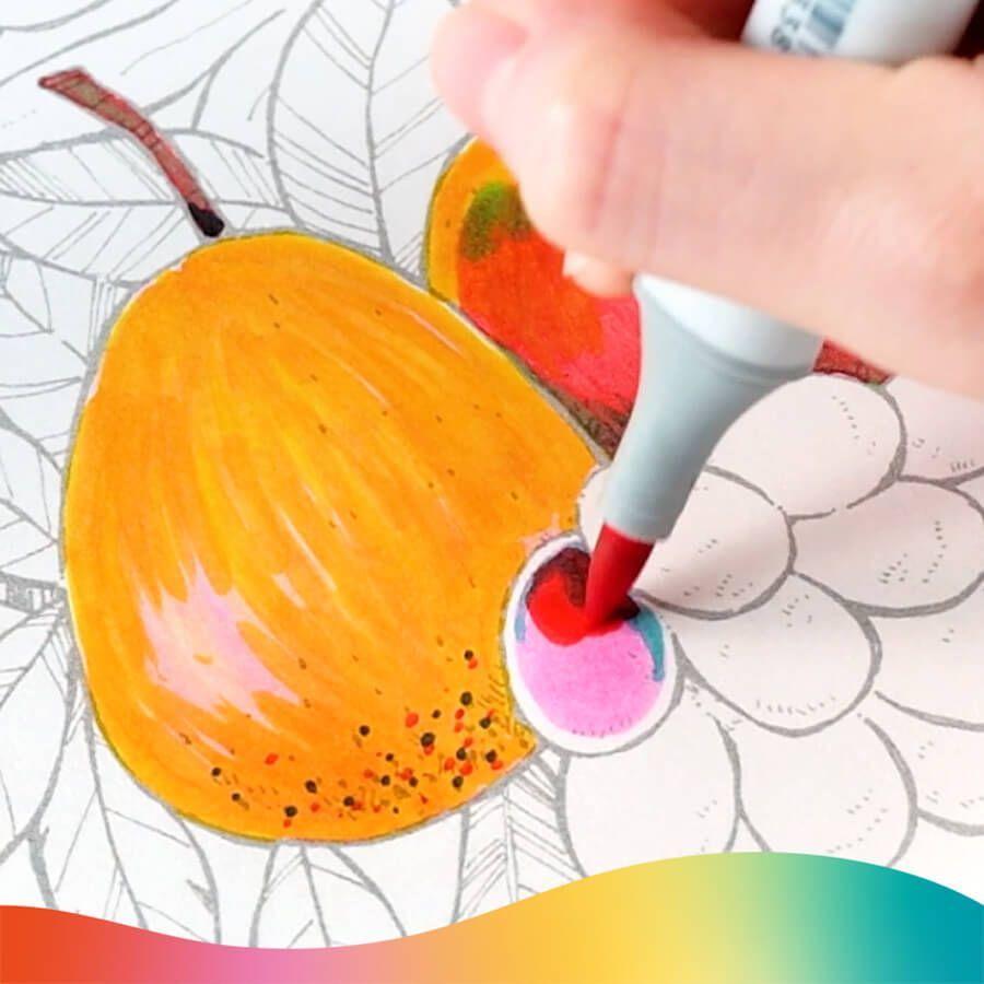 Marcadores Copic Sketch Set 6+1 Vibrant Tones Edición Limitada-3