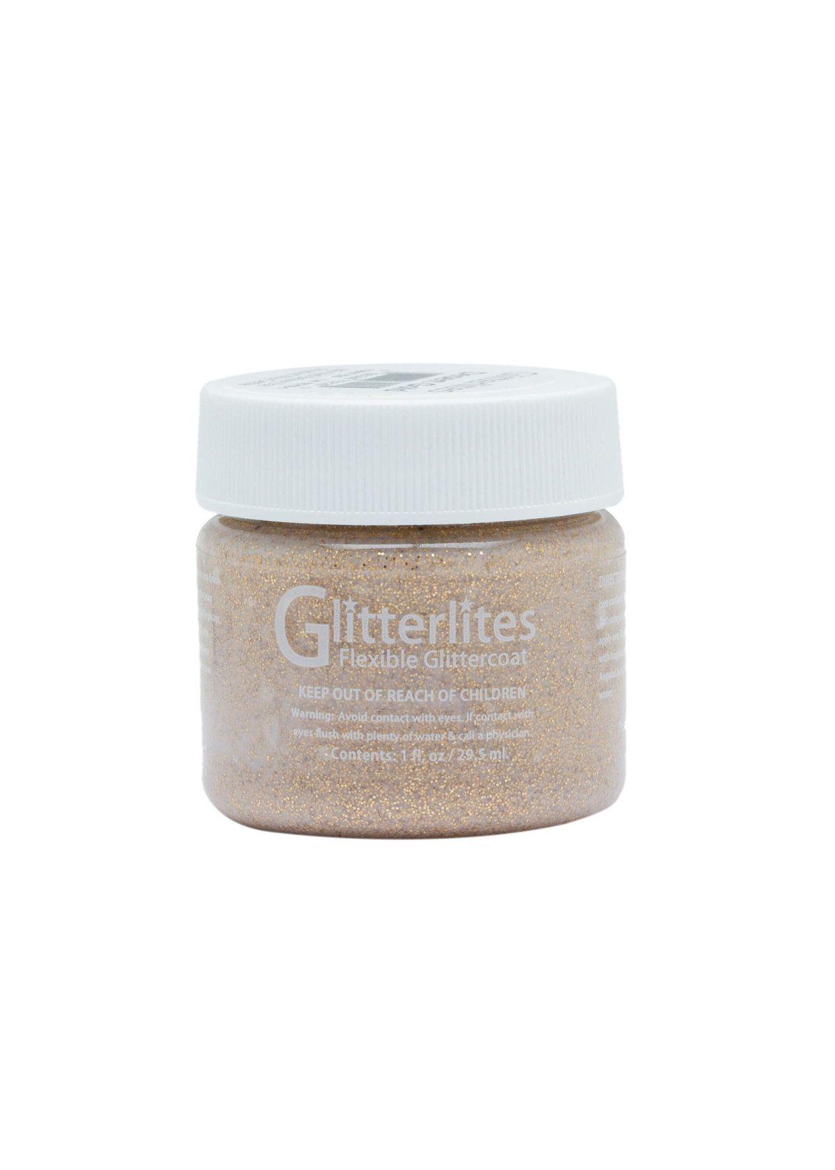 Pintura Cuero Angelus Glitterlites 1 oz 220 Desert Gold-0