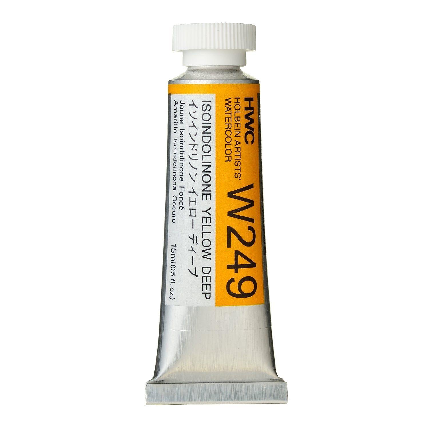 Acuarela Profesional Holbein HWC 15ml W249 Isoindo. Yel. Deep-0