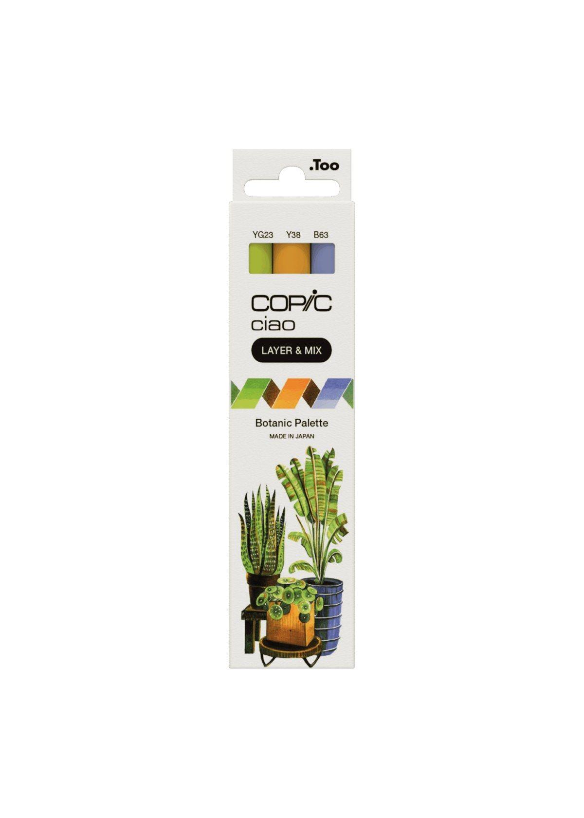 Copic Ciao Layer & Mix: Botanic Palette (3 un.)-1