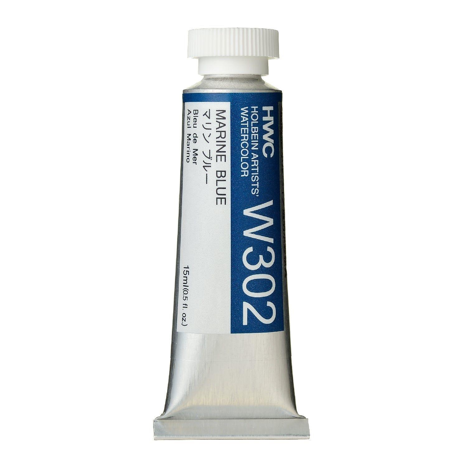Acuarela Profesional Holbein HWC 15ml W302 Marine Blue-0