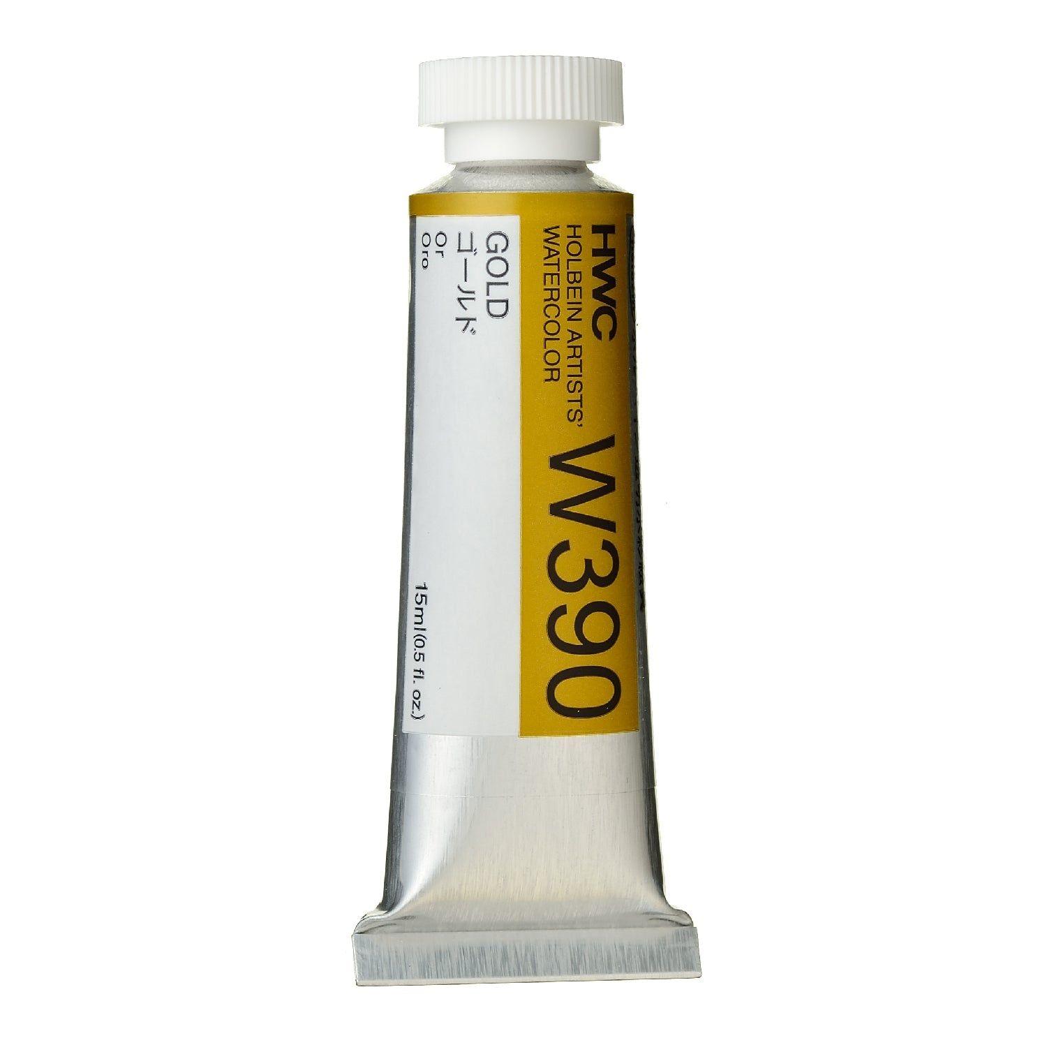 Acuarela Profesional Holbein HWC 15ml W390 Gold-0