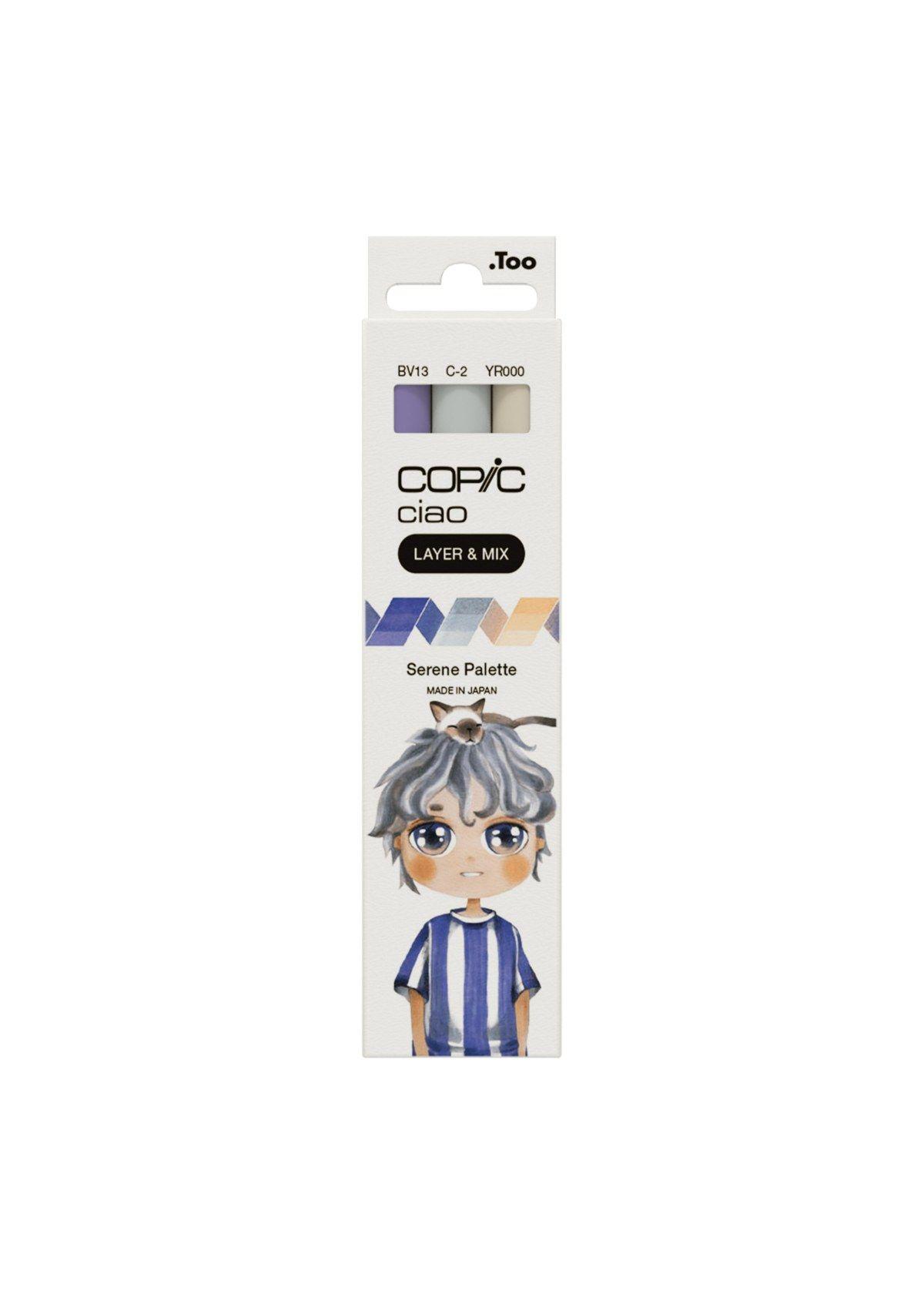Copic Ciao Layer & Mix: MANGA Serene Palette (3 un.)-0