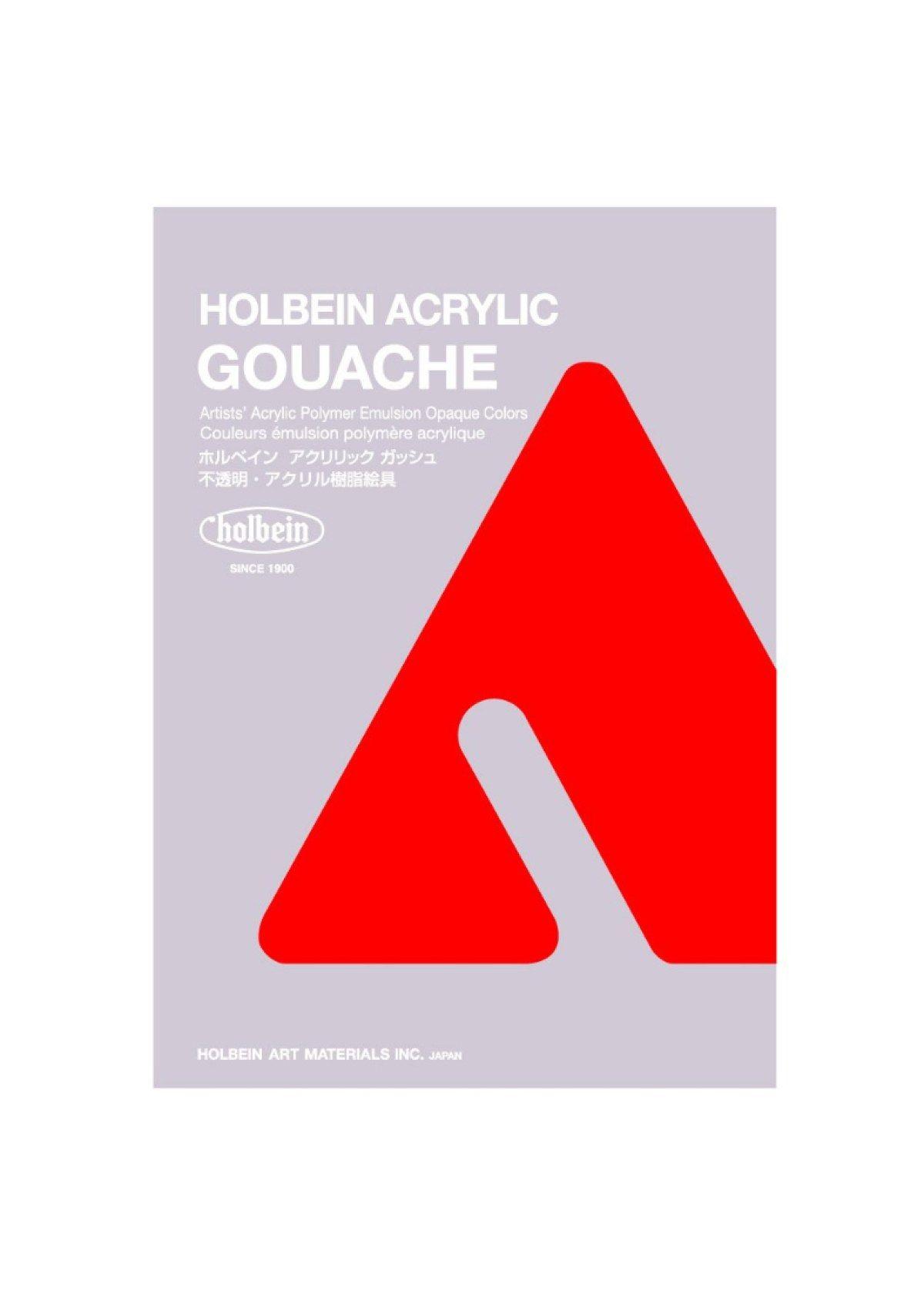 Carta de Colores Holbein Acryla Gouache 109 Colores Pintada a Mano-1