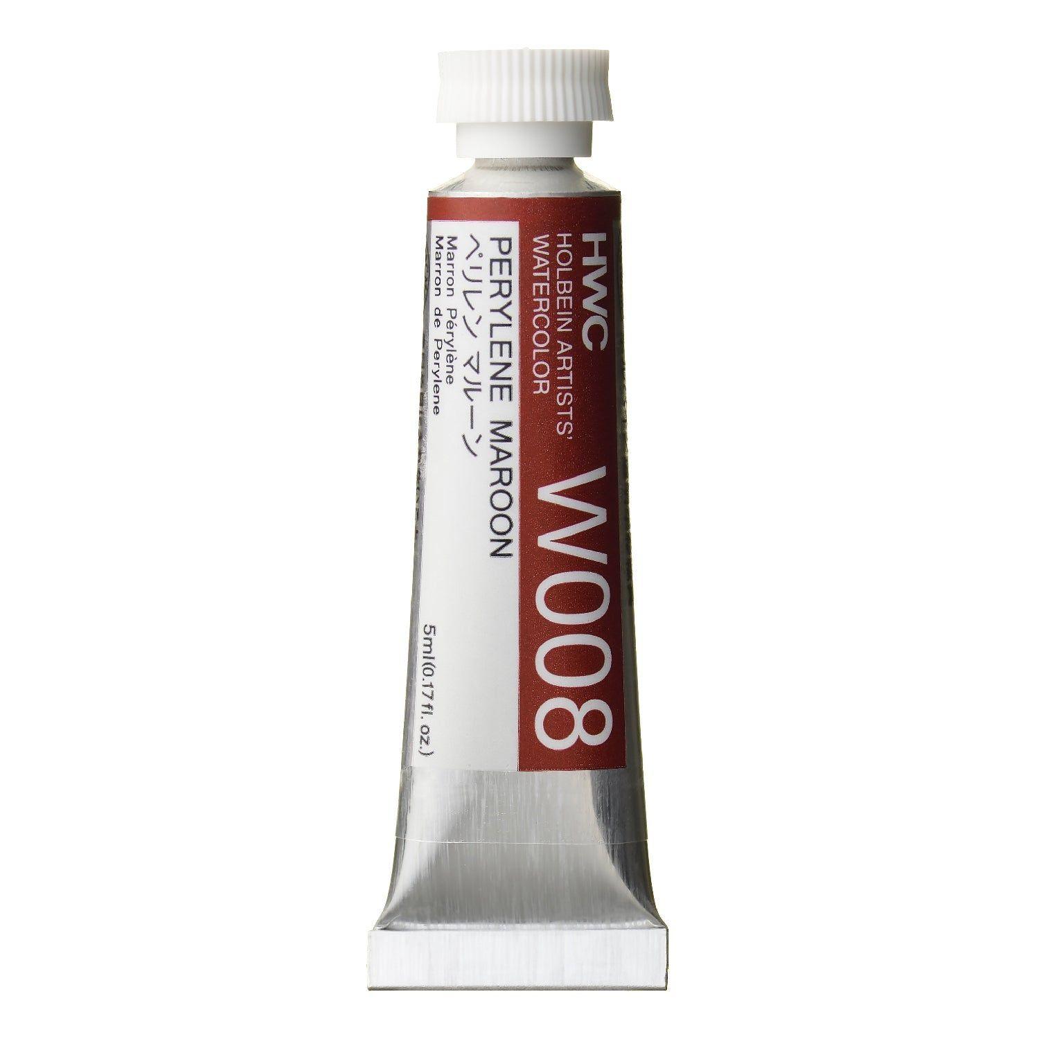 Acuarela Profesional Holbein HWC 5ml W008 Perylene Maroon-0