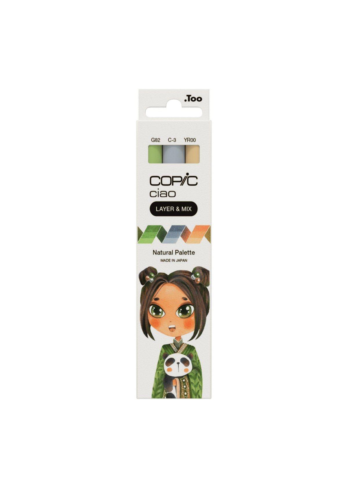 Copic Ciao Layer & Mix: MANGA Natural Palette (3 un.)-0
