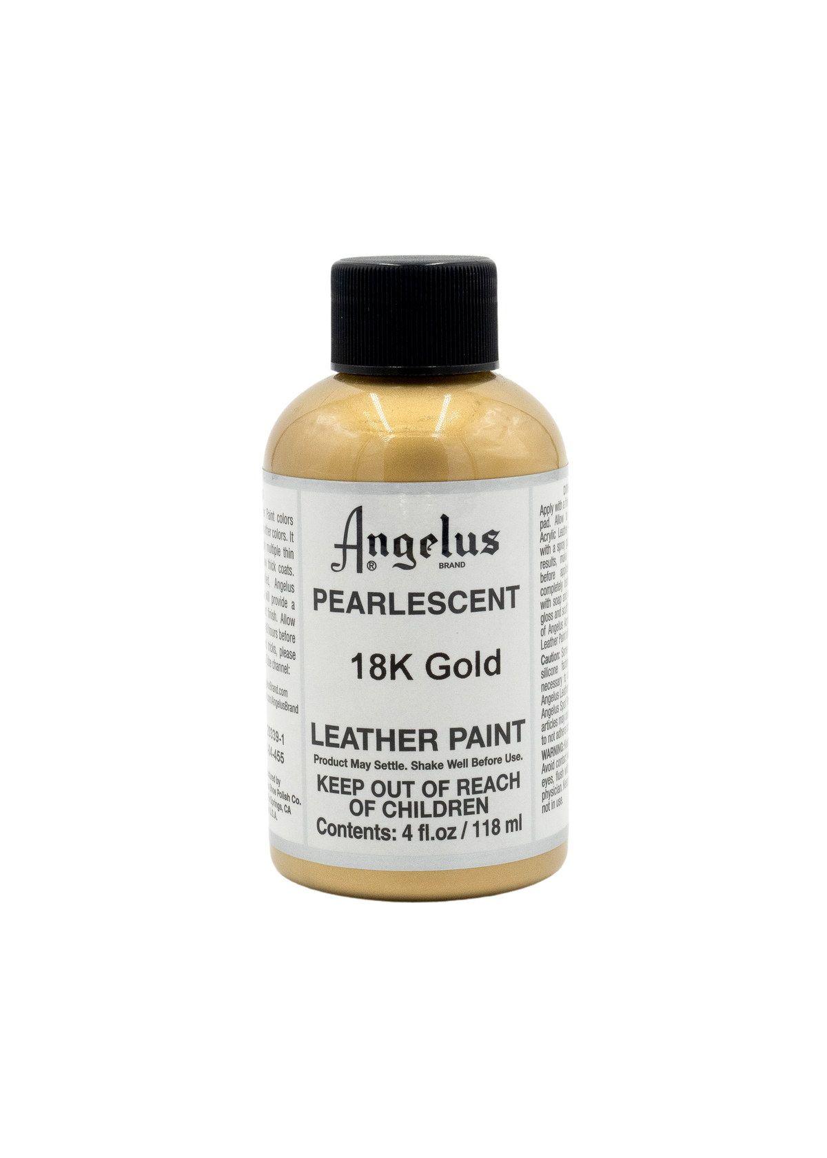 Pintura Cuero Angelus Pearlescent 4 onzas 455 18k Gold-0