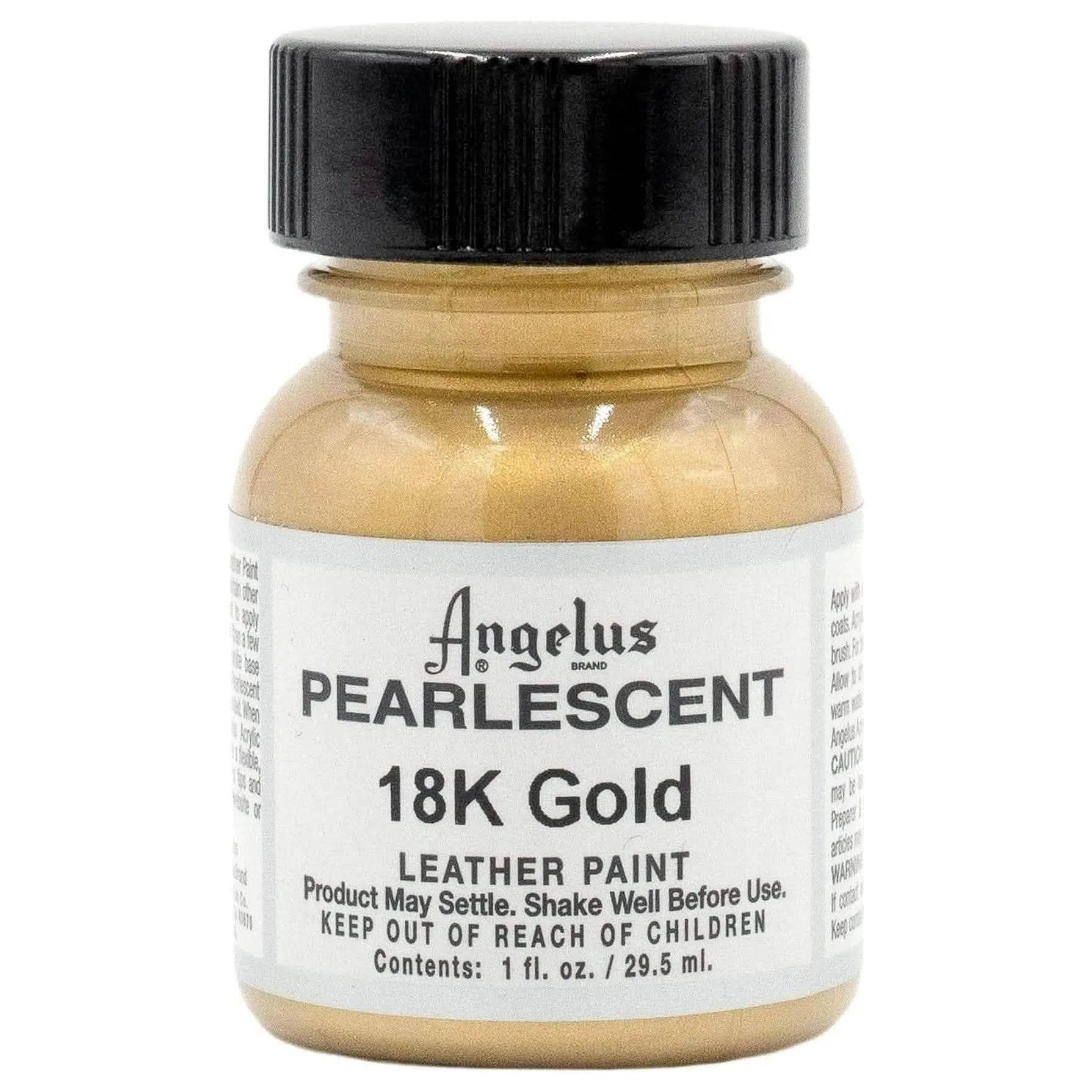 Pintura Cuero Angelus Pearlescent 4 onzas 455 18k Gold-4