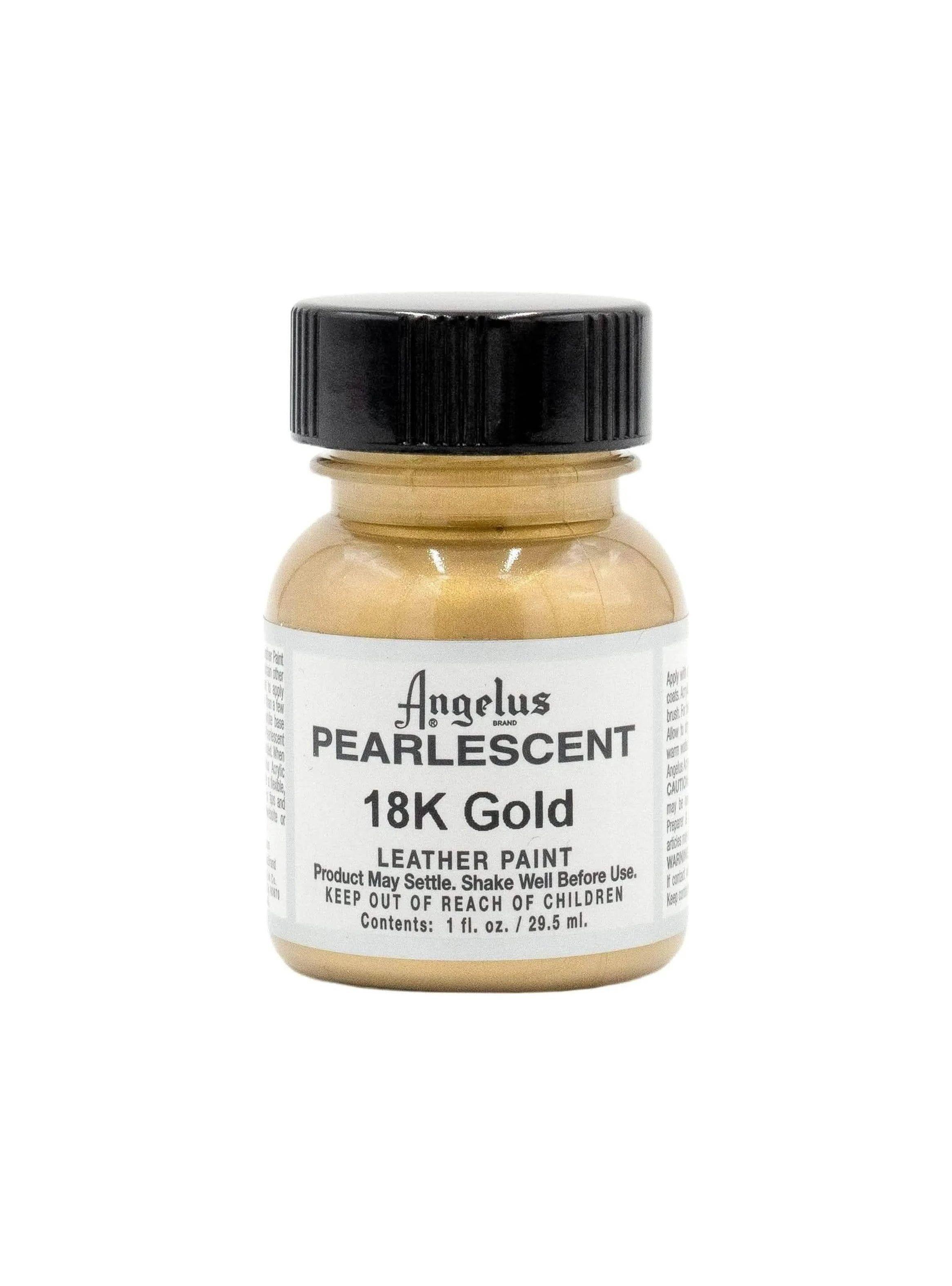 Pintura Cuero Angelus Pearlescent 4 onzas 455 18k Gold-5