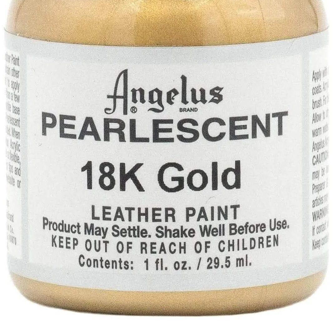 Pintura Cuero Angelus Pearlescent 4 onzas 455 18k Gold-7