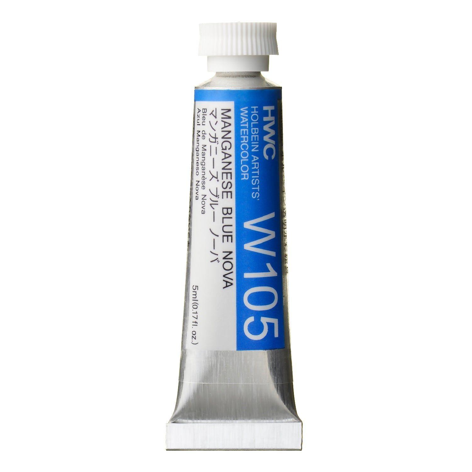 Acuarela Profesional Holbein HWC 5ml W105 Manganese Blue Nova-0