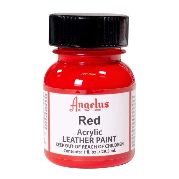 Pintura Cuero Angelus 1 oz Red-0