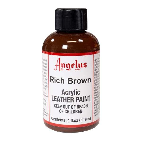 Pintura Cuero Angelus 4 onzas 181 Rich Brown-0