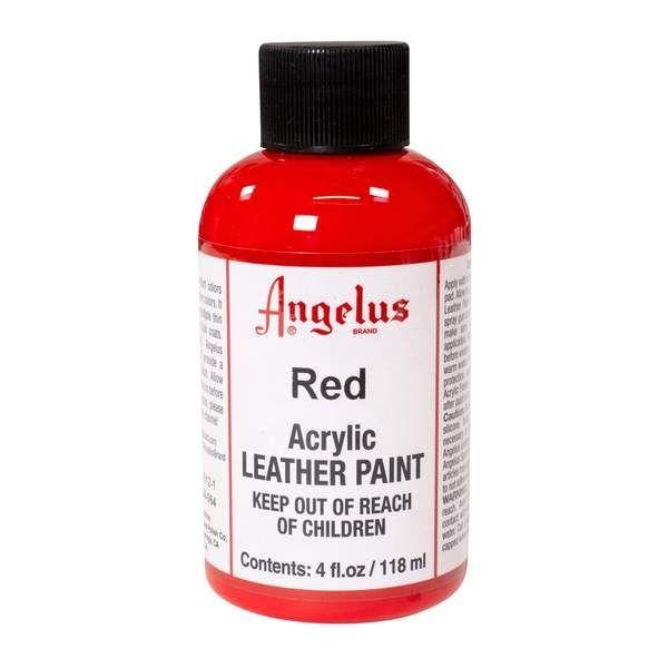Pintura Cuero Angelus 4 onzas 064 Red-0