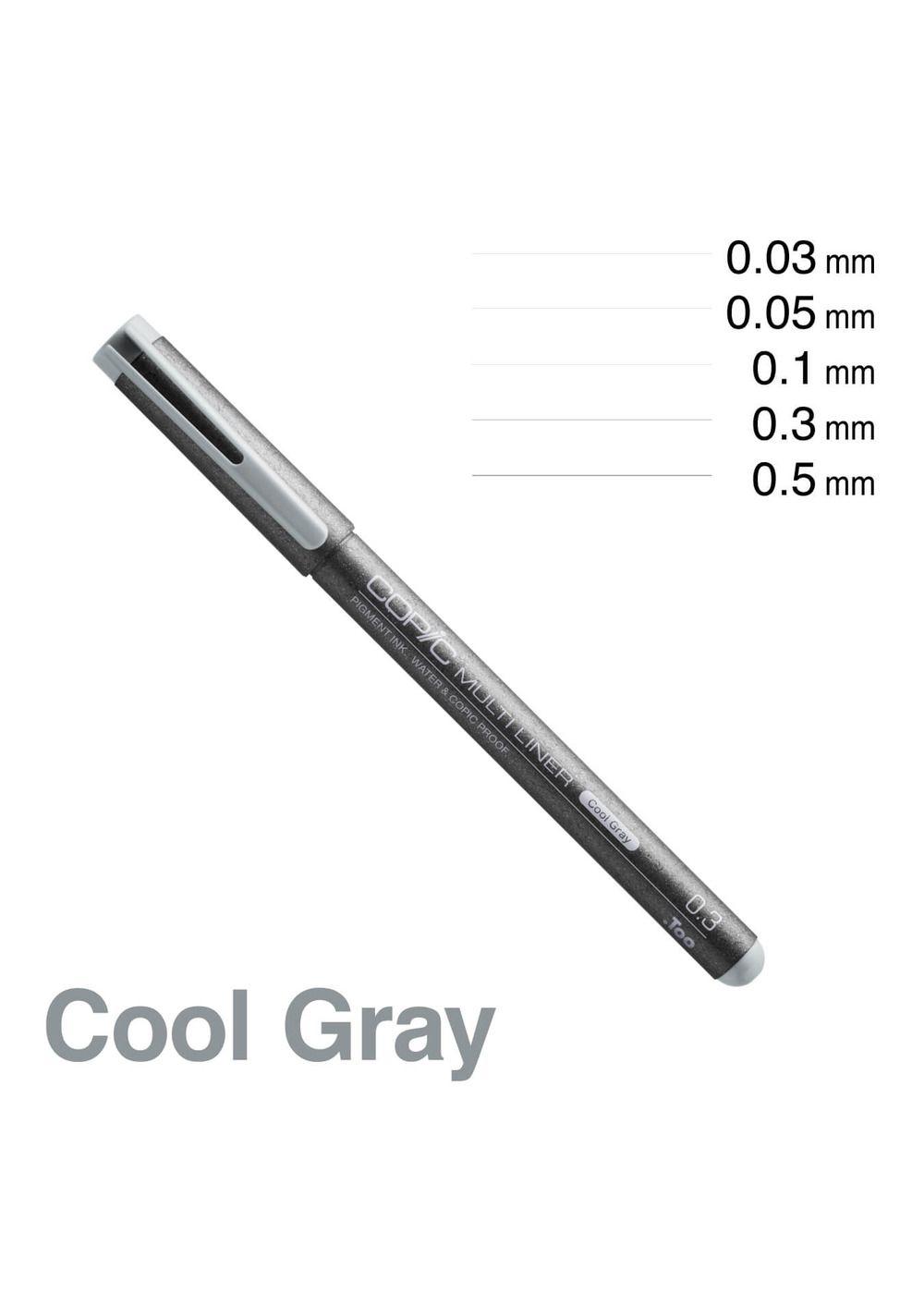 Copic Multiliner Cool Gray 0,05 mm Desechable-1