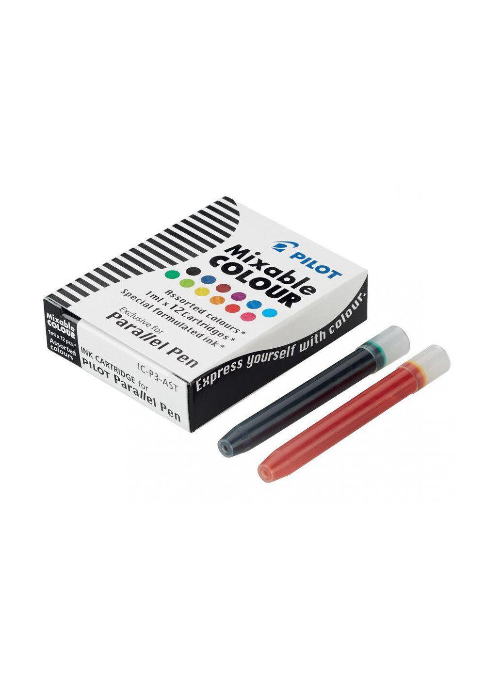 Parallel Pen cartridge Mix 12un IC-P3-AST-0