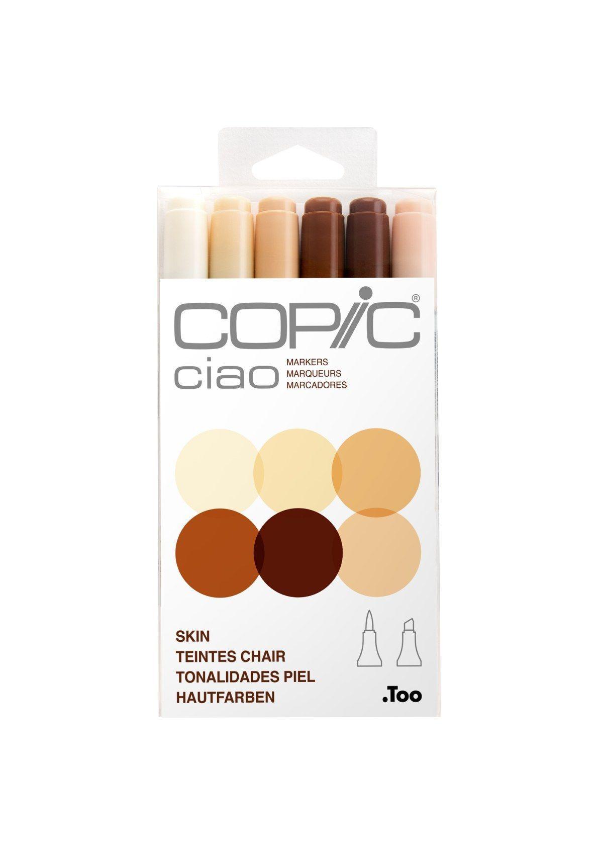 Marcadores Copic Ciao Set 6 Colores Portrait (Tonos de Piel)-0