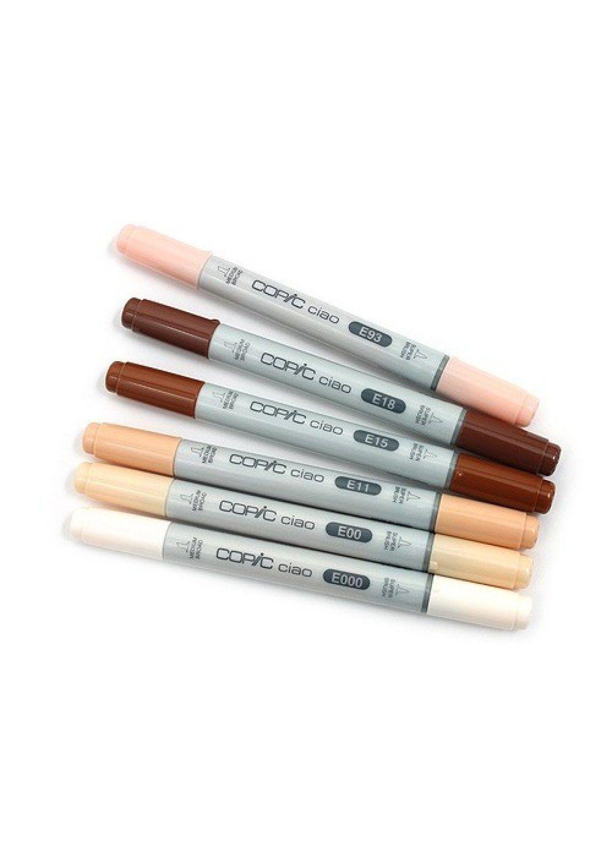Marcadores Copic Ciao Set 6 Colores Portrait (Tonos de Piel)-1