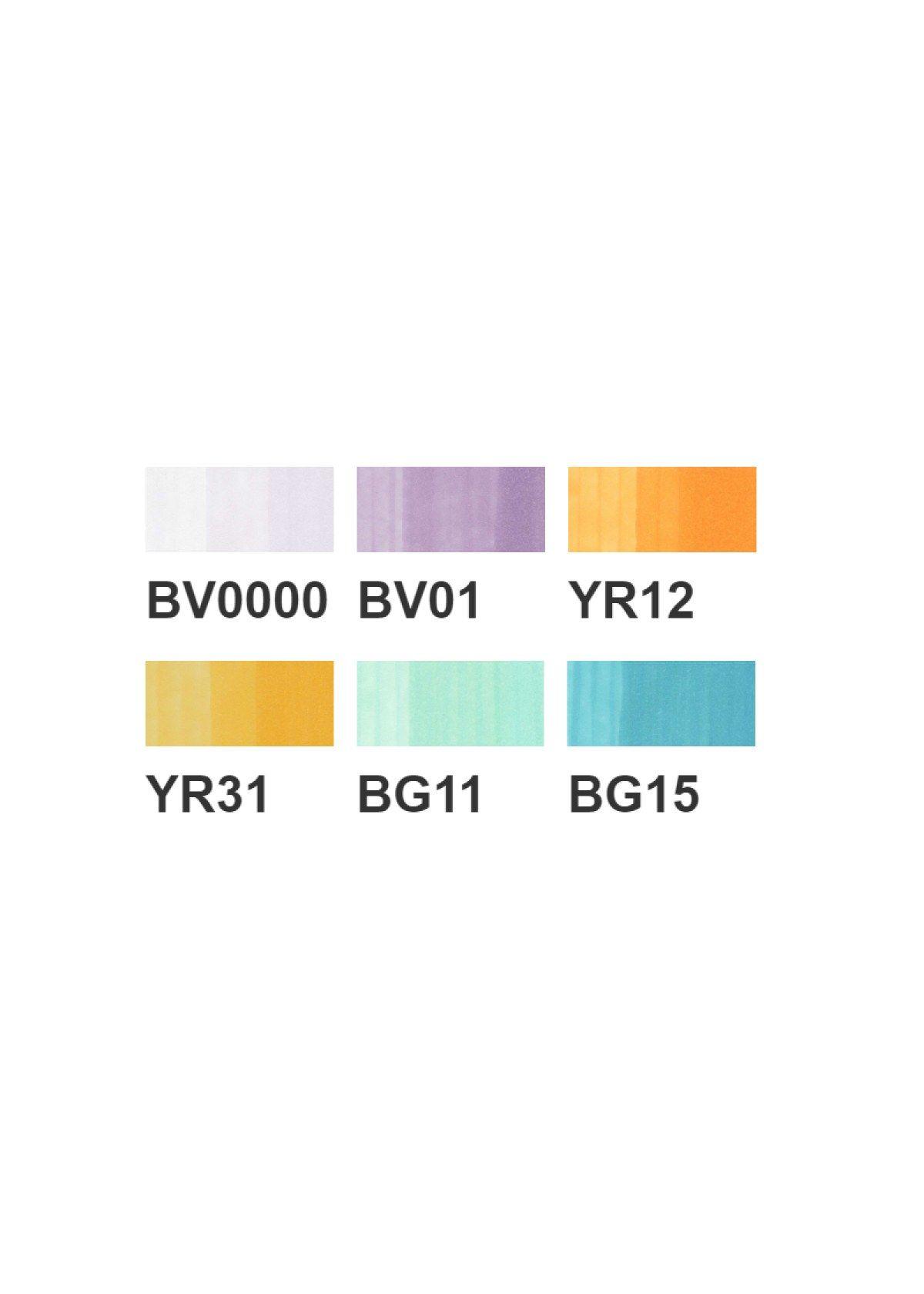 Sketch 6 set Pale Pastels-1
