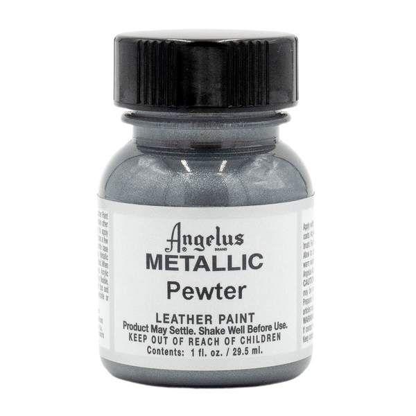Pintura Cuero Angelus 1 oz Pewter-0