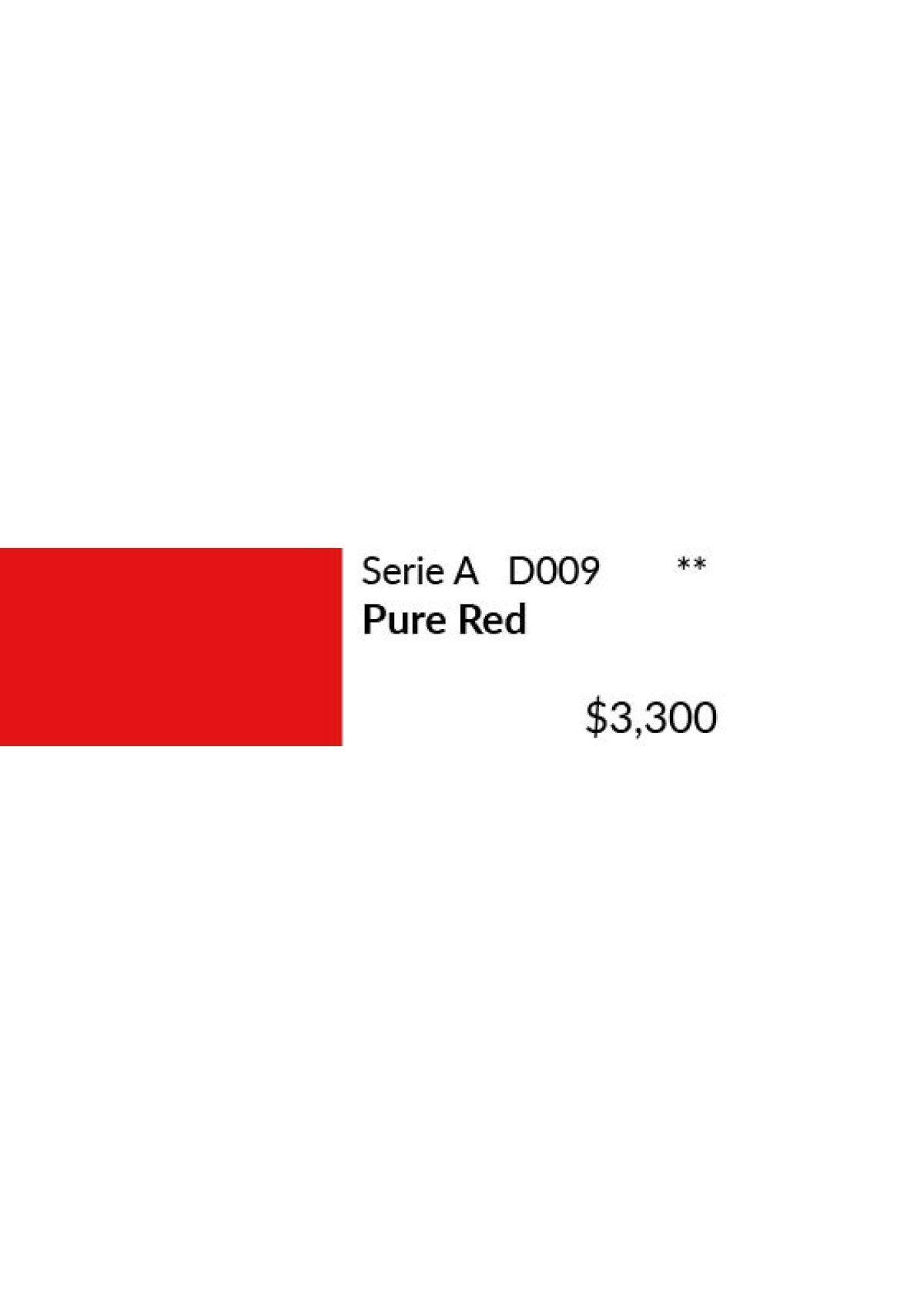Gouache Acrílico Holbein Acryla 20ml D009 Pure Red-1