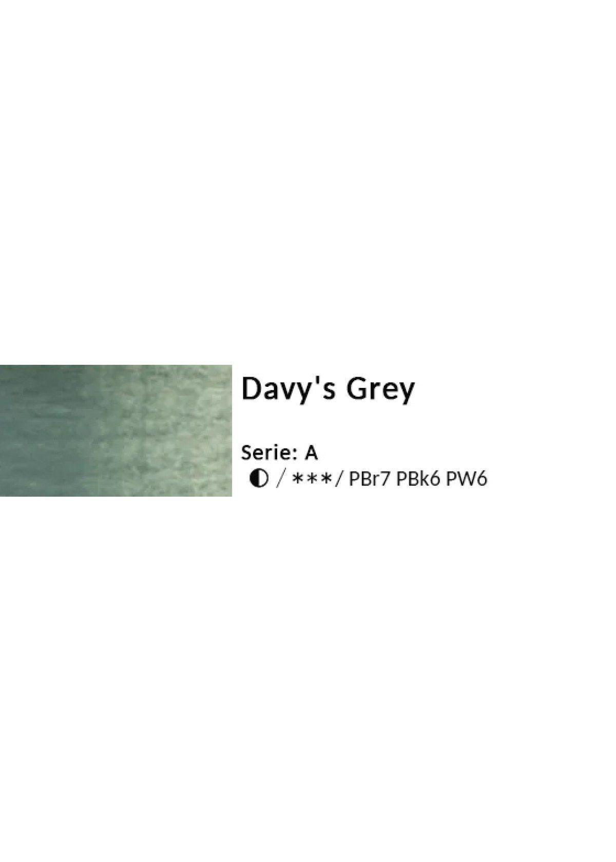 Acuarela Profesional Holbein HWC 5ml W155 Davy's Grey-0